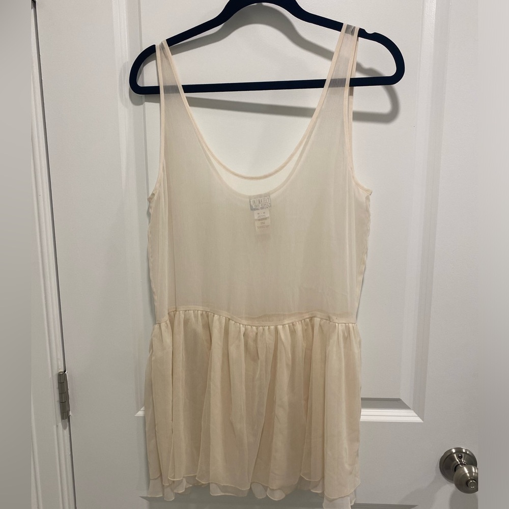 Free people mesh slip